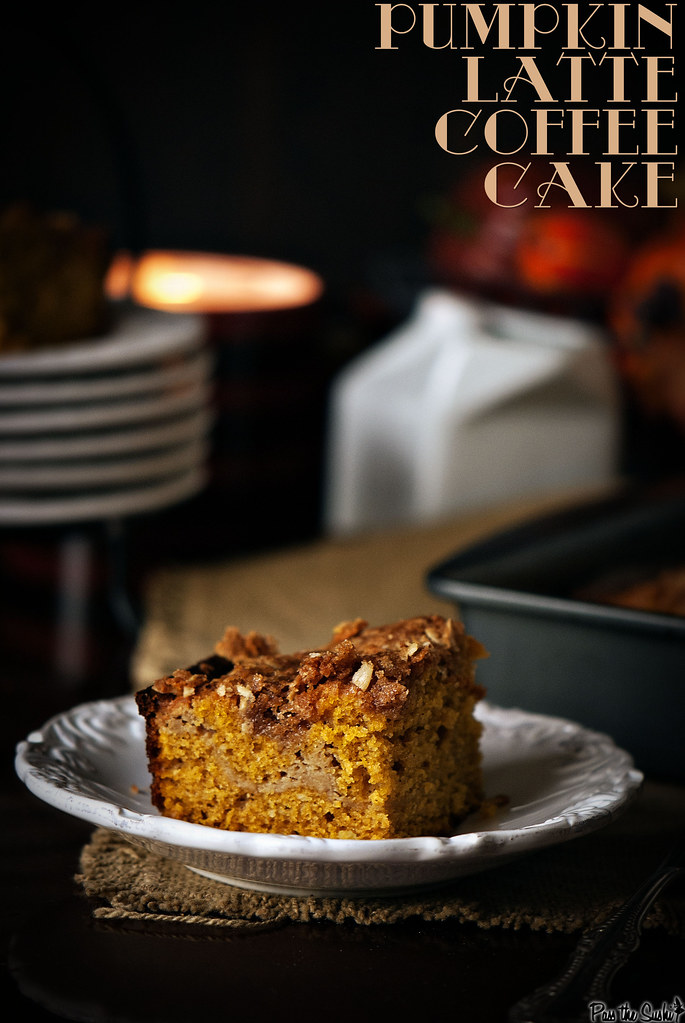 Pumpkin Latte Coffee Cake {Pass the Sushi}