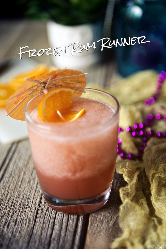 Frozen Rum Runner Cocktail {Pass the Sushi}