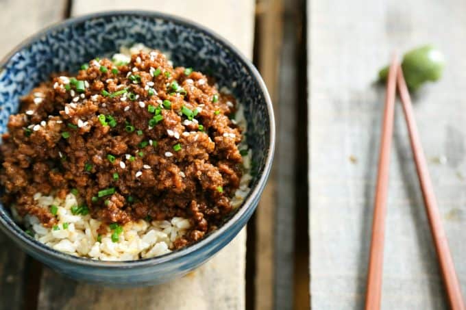 15 Minute Korean Style Beef. Slightly spicy and somewhat sweet, with a taste reminiscent of bulgogi from foodiewithfamily.com