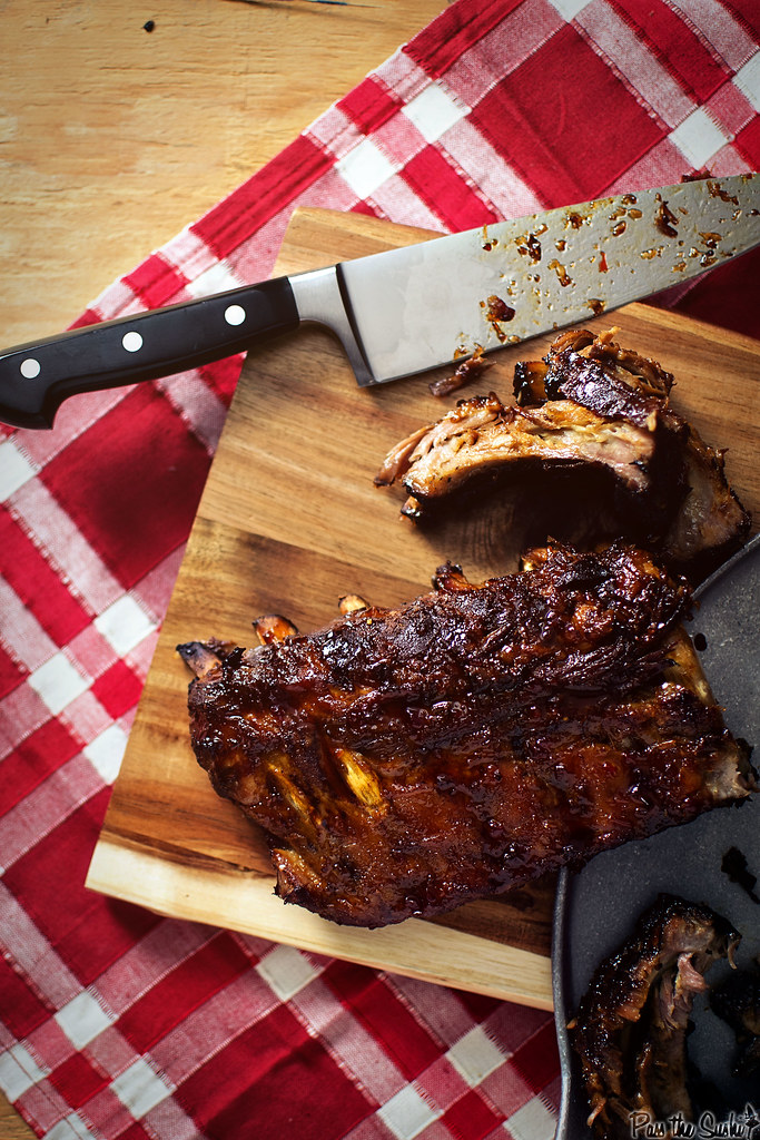 Slow Cooker Asian Pork Ribs {Girl Carnivore}