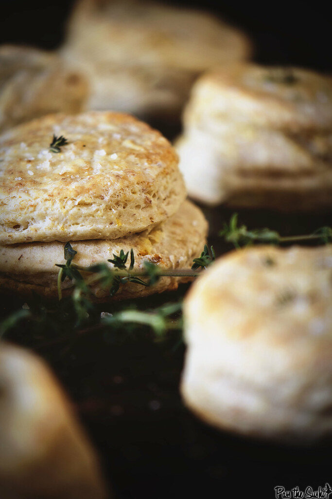 Herbed Thyme Biscuits {Pass the Sushi}