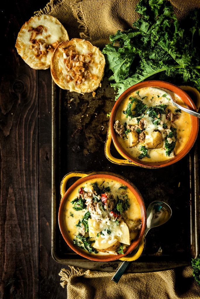 Slow Cooker Zuppa Toscana {Girl Carnivore}