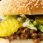 Big Mac Sloppy Joes: bring “the golden arches” treatment to these delightfully different Sloppy Joes made with seasoned beef, special sauce, lettuce, cheese, pickles, and onions. It’s all the good stuff in a Big Mac but easily made at home!