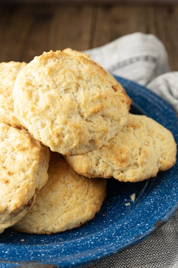 Fluffy, tender, beyond-easy-to-make buttermilk drop biscuits take one bowl, don't require kneading or special equipment, and are delightfully delicious!