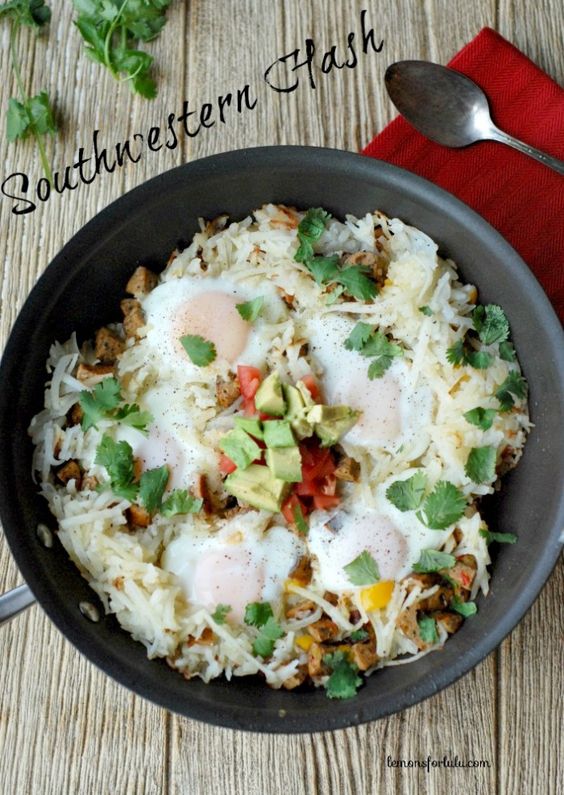 Southwestern Potato Hash {Lemons for Lulu}