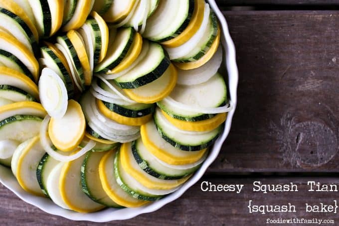 Cheesy Squash Tian a.k.a. Squash Bake from foodiewithfamily.com #JCPAmbassador #BH #Sponsored