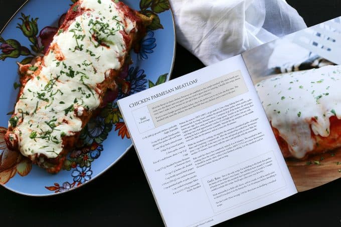 Chicken Parmesan Meatloaf from The Weeknight Dinner Cookbook on foodiewithfamily