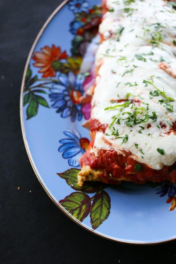 Chicken Parmesan Meatloaf from The Weeknight Dinner Cookbook on foodiewithfamily