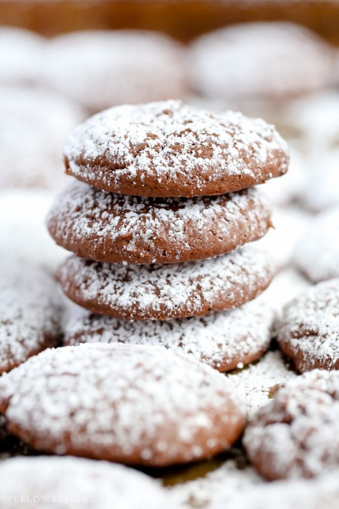 Chocolate Cheesecake Cookies {Yellow Bliss Road}