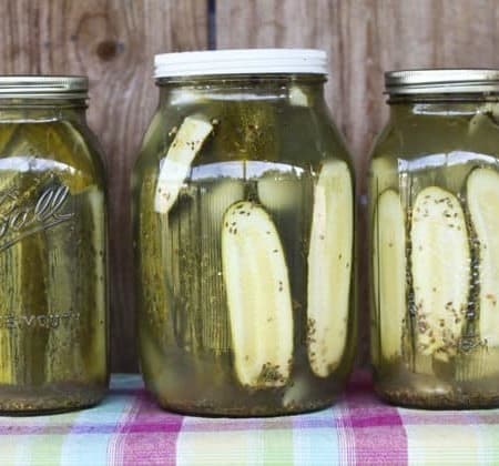 Homemade Claussen Knock-off Pickles from foodiewithfamily.com