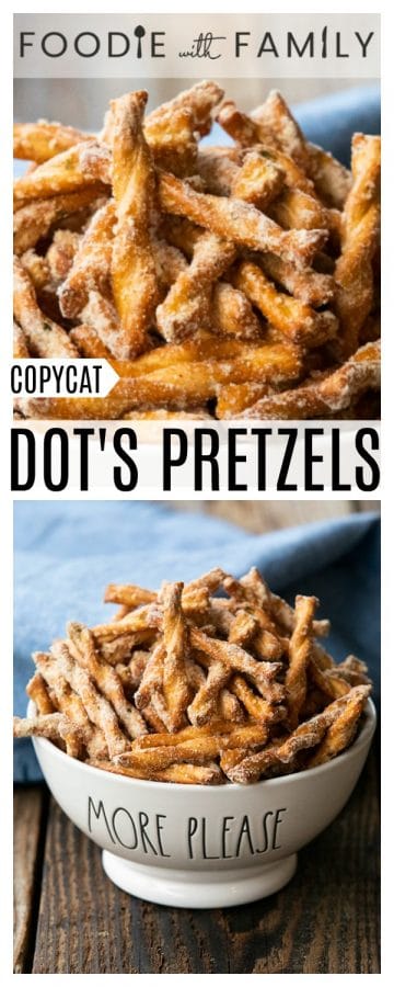 This copycat Dot's Pretzels recipe is crazy good and just like the original at a fraction of the price! Savoury, delicious, habit-forming, and oh-so-easy!