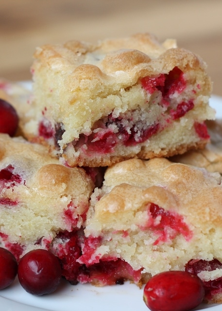 Cranberry Christmas Cake {Barefeet in the Kitchen}