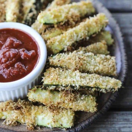 Crispy, crunchy, and absoluely habit-forming in the best possible way; Crispy Baked Parmesan Zucchini Fries.