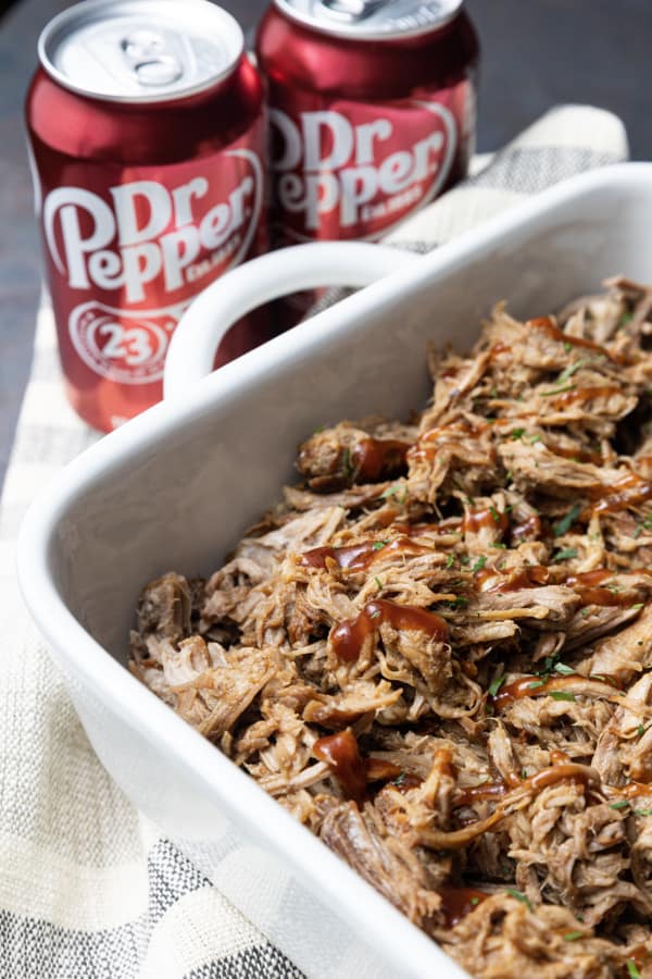 Let your slow-cooker do the heavy lifting for dinner with succulent, juicy, versatile Crock pot Dr. Pepper pulled pork. Fewer than 10 minutes of hands-on time yields enough irresistible pulled pork for more than one meal!