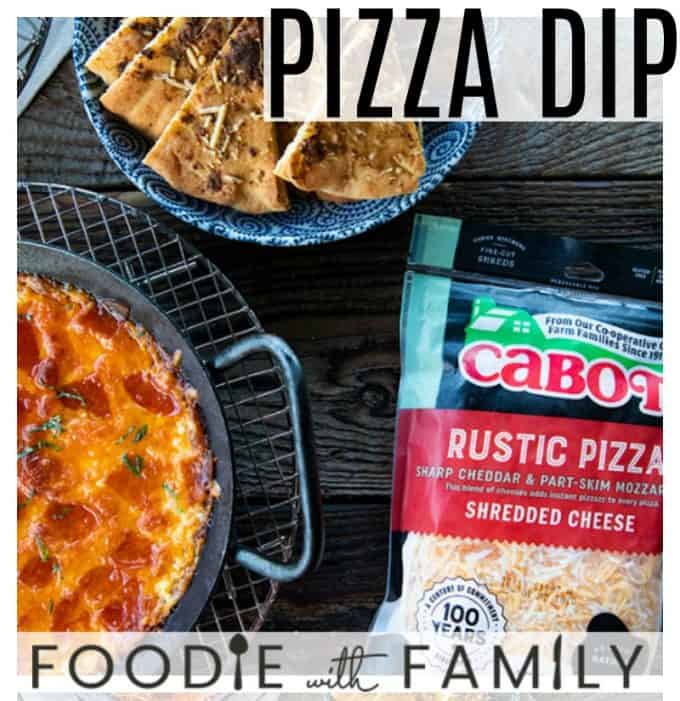 Pizza Dip a.k.a. crustless pizza