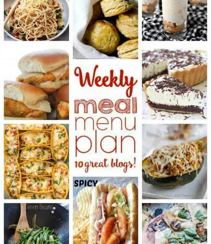 Easy Meal Plan Week 25 from foodiewithfamily.com