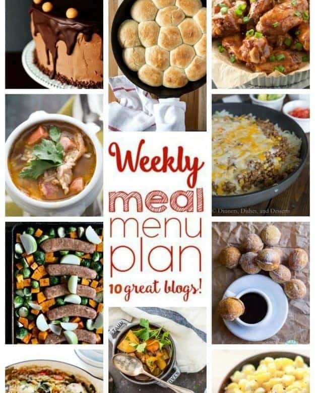 Easy Meal Plan Week 65 from foodiewithfamily and friends.