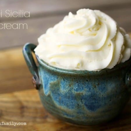 Fiori Di Sicilia Buttercream {orange vanilla buttercream} foodiewithfamily.com