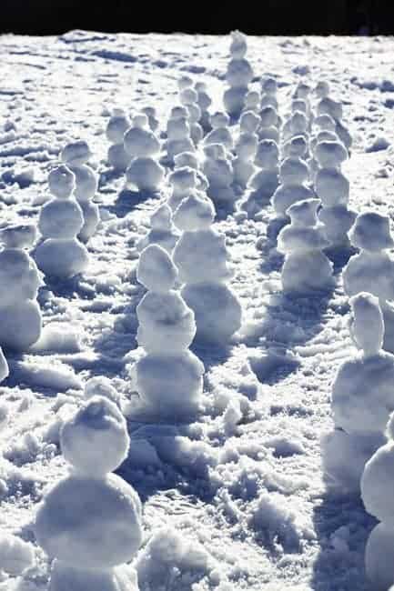 Foodie with Family snowman army