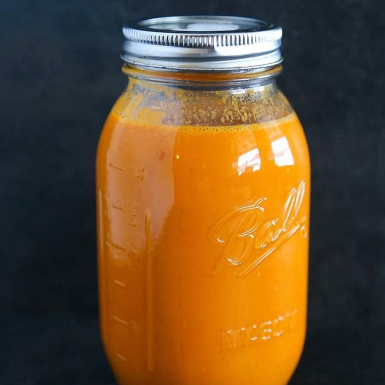 Why make Garlic Buffalo Sauce Recipe when you can purchase one from just about any store? Simply put, this is infinitely tastier. If you need another reason, it's ridiculously easy to make! Win/win!