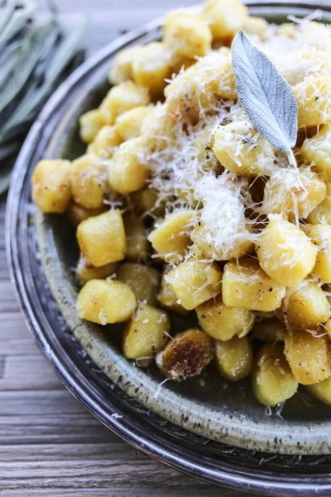 Garlic Butter Gnocchi {Foodie with Family}