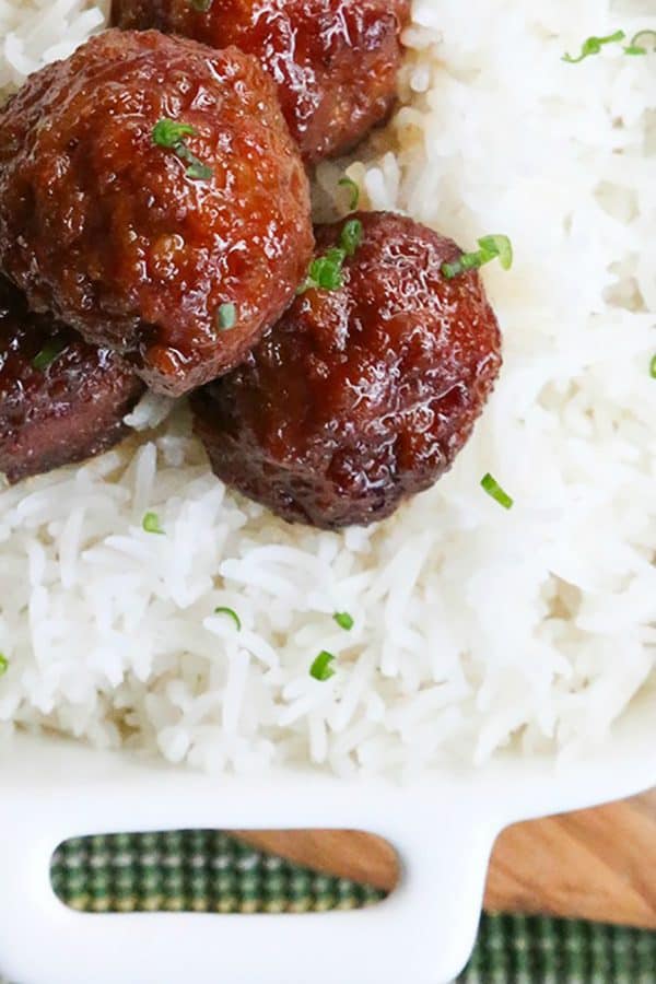 Old Fashioned Ham Balls: tender, salty-and-sweet, tangy, easy, and oh-so-craveable!