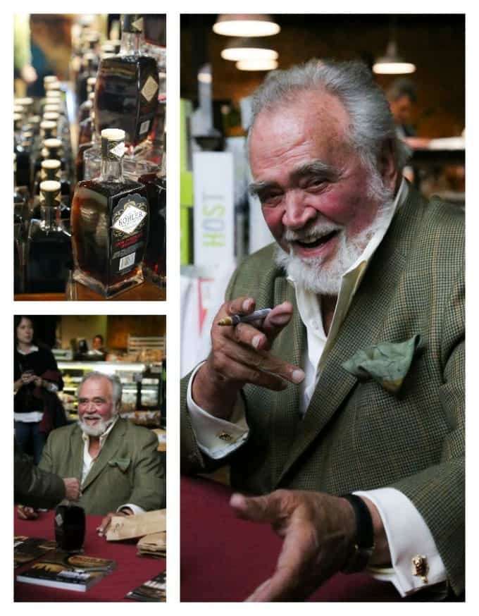 Herb Kohler at Dark Chocolate Brandy Signing