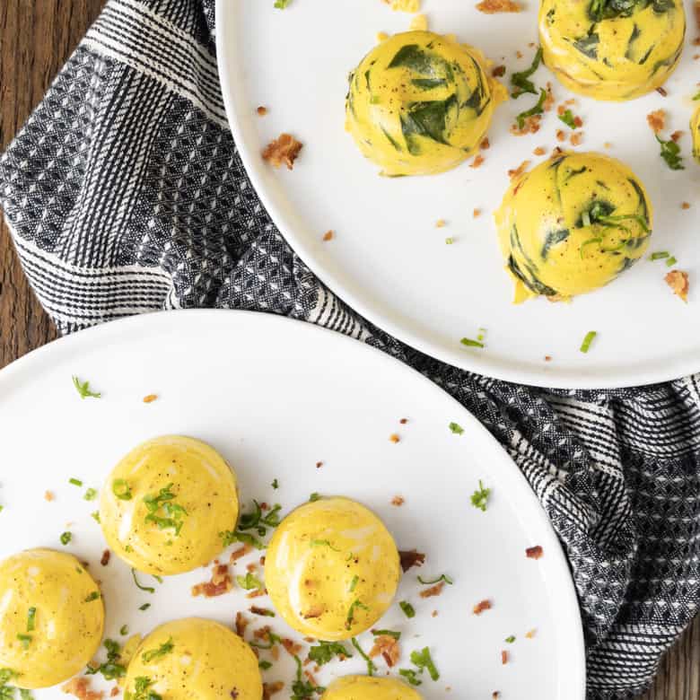 If you love the Starbucks egg bites, but don’t love paying $5 for them, you’re going to flip over these delectable Instant Pot Egg Bites. For a little over the price of one order, you can make a dozen egg bites instant pot style at home!