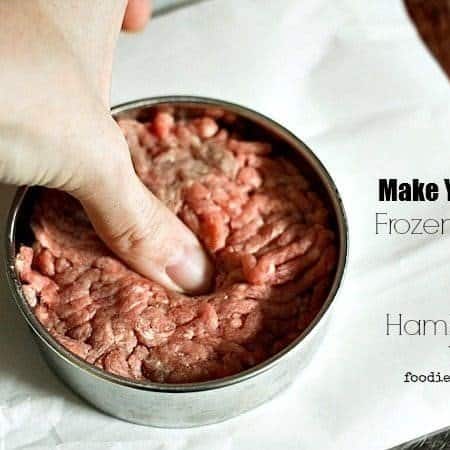 Make Your Own Frozen Patties for Grilling Hamburgers. #Lifehack foodiewithfamily.com