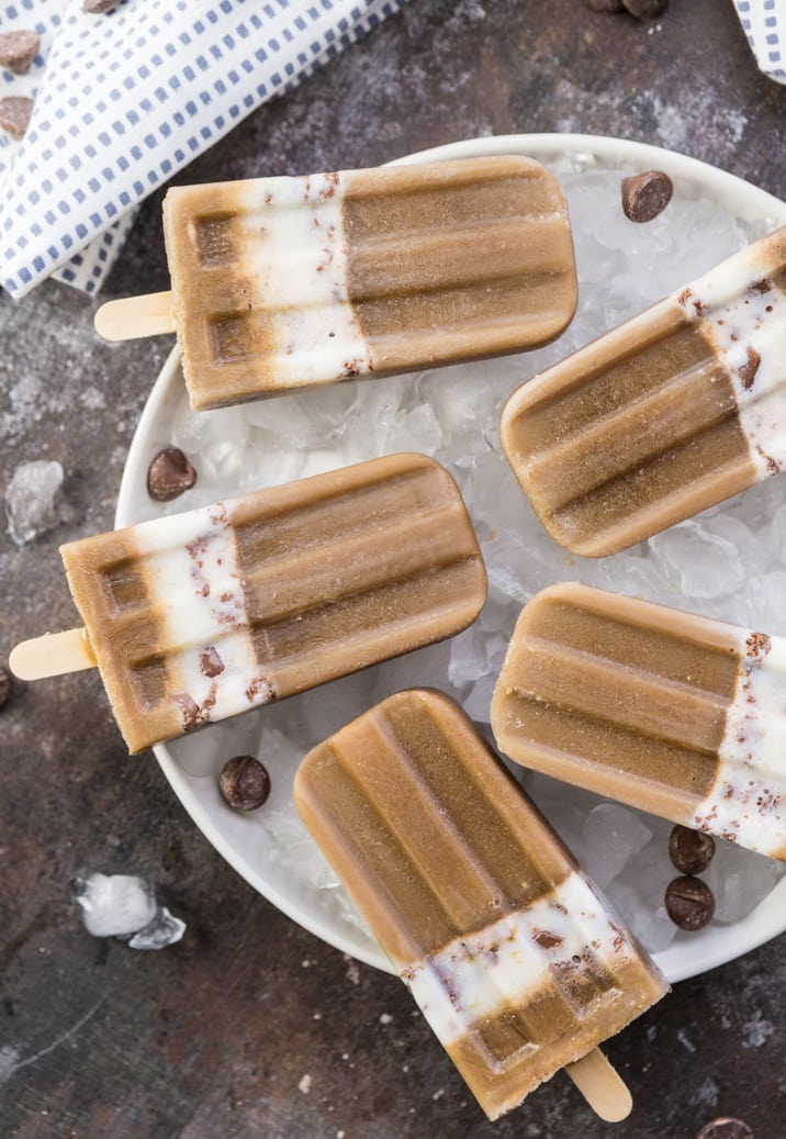 Mocha Cream Popsicles