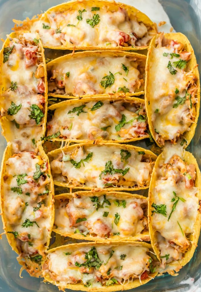 Spicy Oven Baked Tacos {The Cookie Rookie}