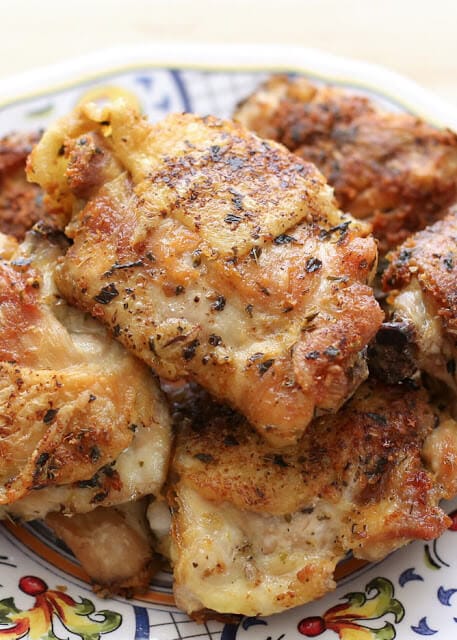 Pan Fried Italian Chicken {Barefeet in the Kitchen}