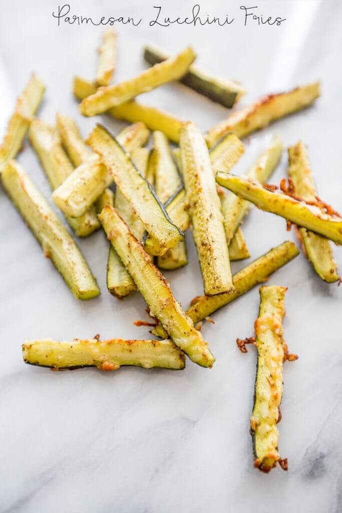 Parmesan Garlic Zucchini Fries {Sweet C's Designs}