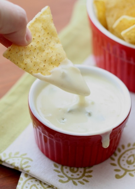 Queso Blanco Dip {Barefeet in the Kitchen}