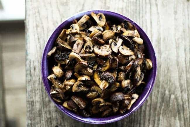 Roasted Mushrooms with Thyme from Foodie with Family