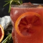 This sophisticated rosemary cocktail is the perfect way to elevate your happy hour. Light, fizzy, and refreshing, this perfect cocktail marries fresh citrus to fragrant rosemary. 