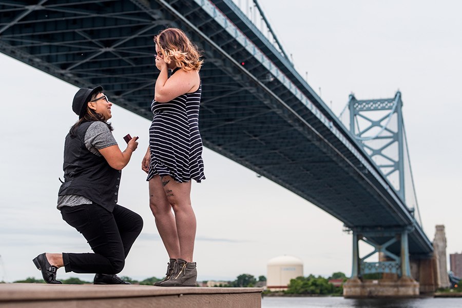 Philadelphia proposal spots