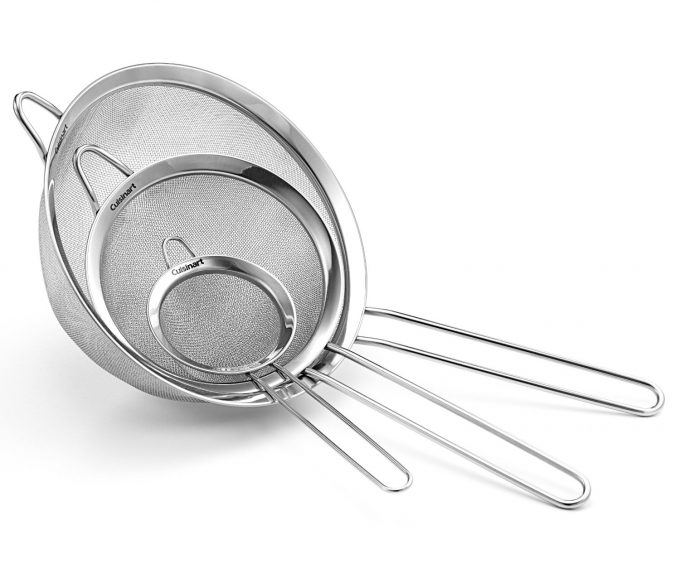 Kitchen Must-Have Item #10: Sieves. From foodiewithfamily.com