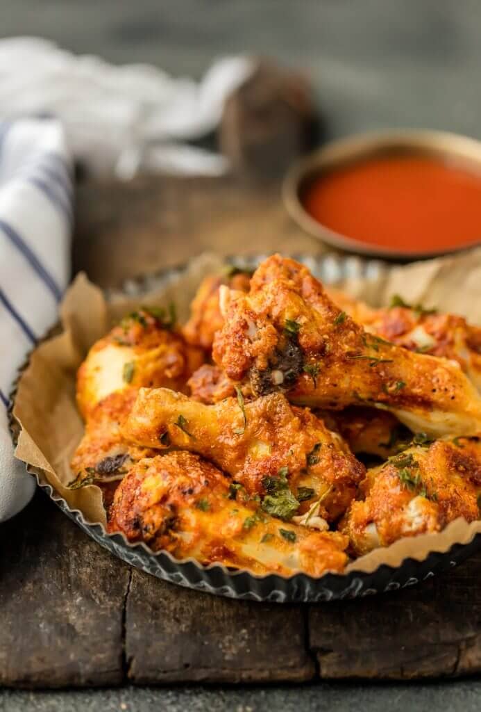 Simple Spice Baked Chicken Wings {The Cookie Rookie}