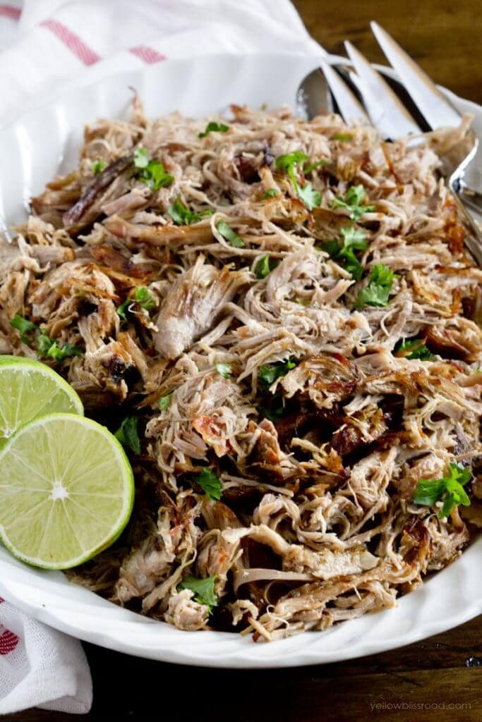 Slow Cooker Carnitas {Yellow Bliss Road}