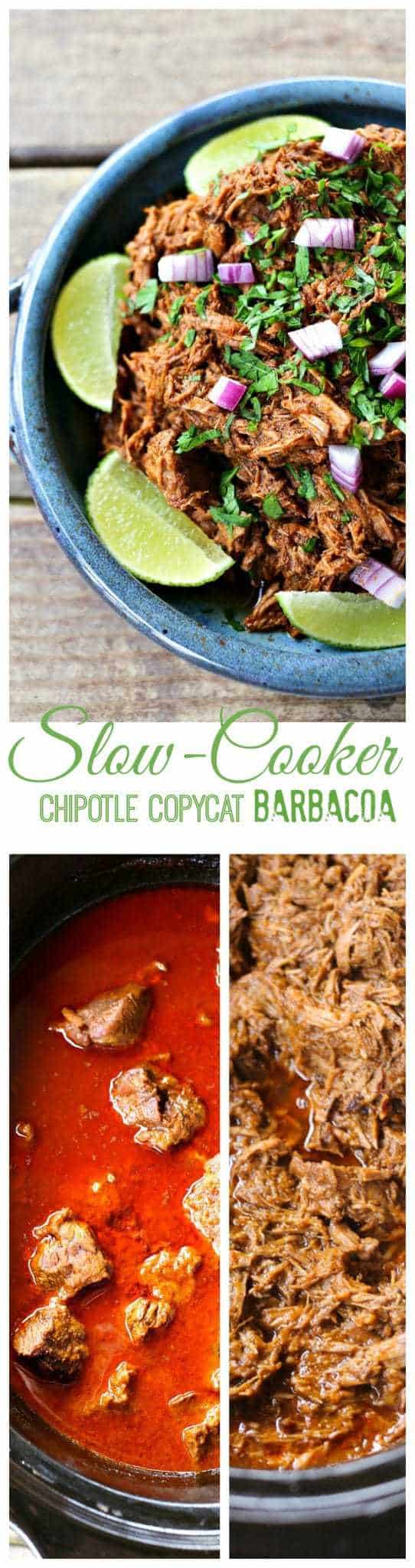 Crockpot Chipotle Copycat Barbacoa