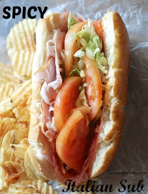 Spicy Italian Sub {Lemons for Lulu}