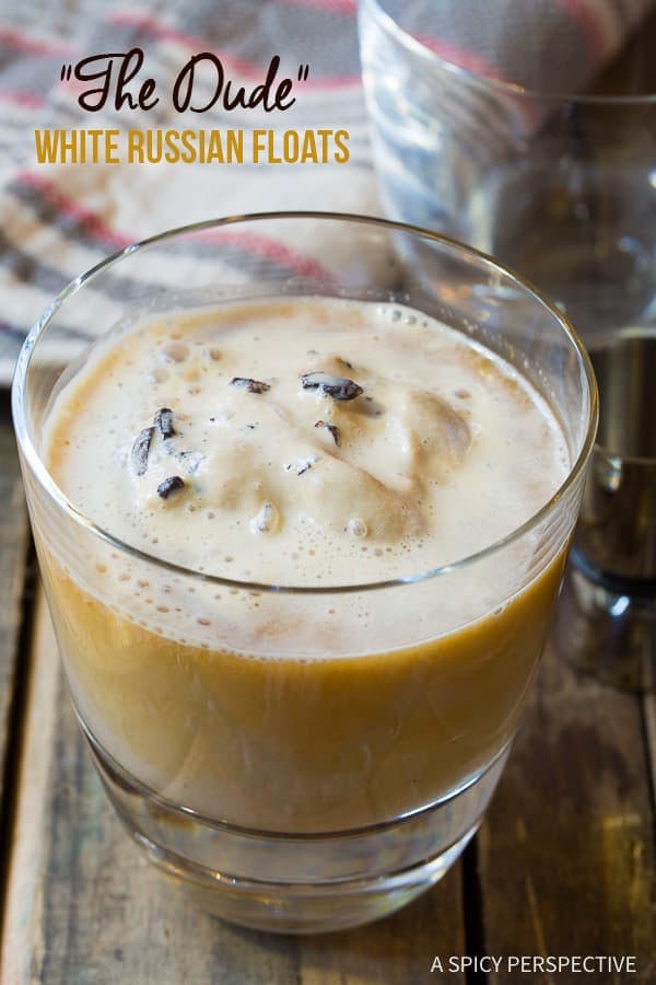 The Dude White Russian Floats {A Spicy Perspective}