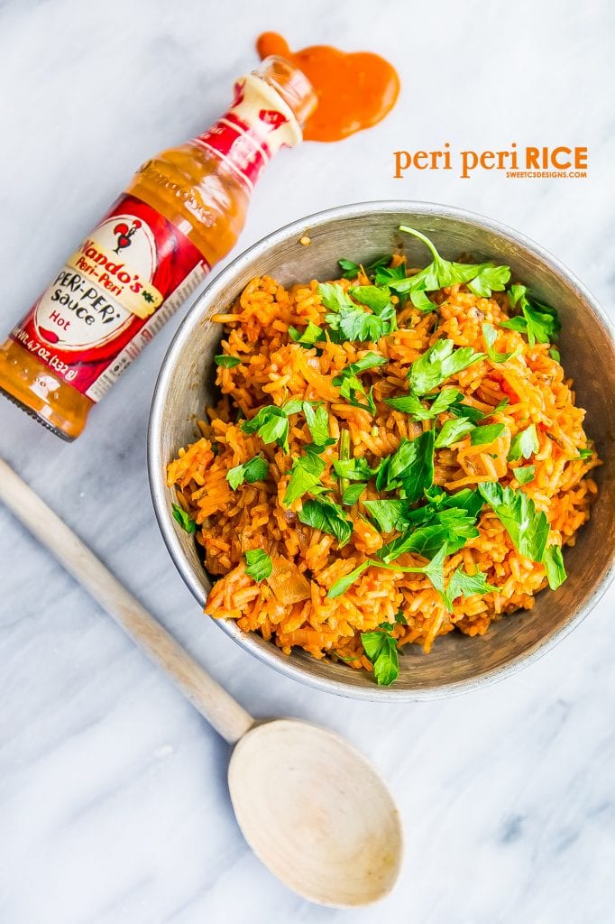 Peri Peri Rice {Sweet C's}