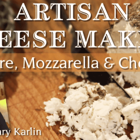 Artisan Cheesemaking: Chevre, Mozzarella, & Cheddar from foodiewithfamily.com and Craftsy